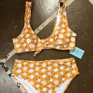 Cupshe high waist bikini set